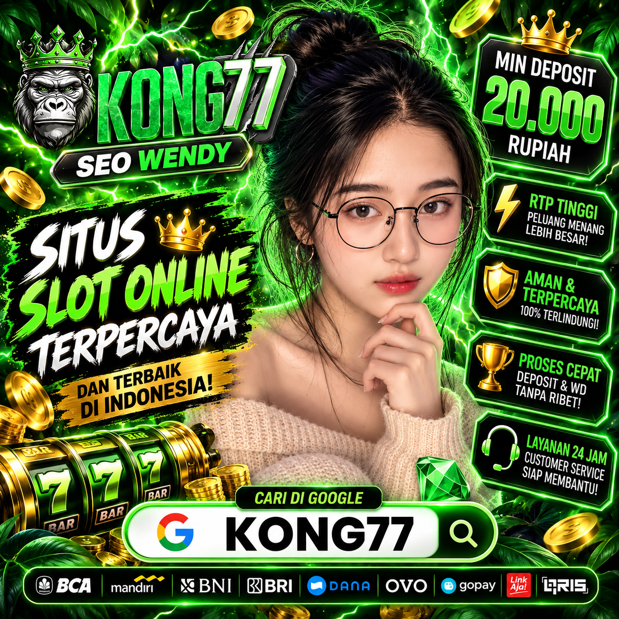 Banner KONG77 Indonesia